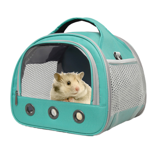 Portador de pájaros de poliéster ligero portátil para mascotas jaula plegable para loros característica de calidez accesorio al aire libre para perros pequeños - Product Image 3