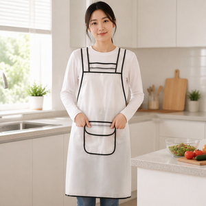 <span class=keywords><strong>TPU</strong></span>-Schürze für Friseur, Koch, Küche, Backen, Malen, Ölbeständige Reinigungsschürze, Wasserdichte Modische Arbeitsschürze für Frauen und Männer - Product Image 1