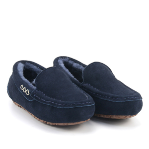 Mocassins d'intérieur et d'extérieur en <span class=keywords><strong>daim</strong></span> de vache doux pour femmes, chaussures décontractées en peau de mouton, à la mode, - Product Image 3