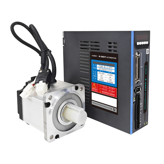 CE Certified 130mm 1.5KW Plastic AC Servo Motor Drive for CNC Machine Tools-K-Drive CSSE Model