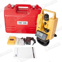 Teodolito Óptico de Alta Calidad y Bajo Precio, Serie South ET, Instrumento de Topografía Mejorado DE2A, Precisión de 2'', Aumento de 30x