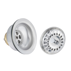 Kangyu SS Duo lọc bồn rửa nhà bếp Lọc cống phù hợp cho tiêu chuẩn Mỹ bồn rửa với 3.5 "lỗ với bóng cupc - Product Image 2