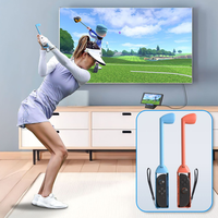 Kit d'accessoires sportifs 16-en-1 à commande de mouvement pour console Nintendo Switch 2 : Raquette de tennis et club de golf pour kit de jeu sportif Switch 2