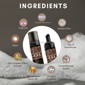 Capelli ricci definisce riccioli Anti crespo schiuma arricciatura <span class=keywords><strong>Mousse</strong></span> crea <span class=keywords><strong>Mousse</strong></span> capelli morbidi - Product Image 6