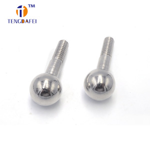 สกรูหัวบอล Tengdafei เกลียวมาตรฐานเมตริก ขนาดปรับแต่งได้ เหล็กกล้าคาร์บอนปานกลาง - Product Image 2