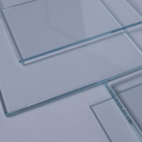Panneau en verre trempé transparent haute résistance, verre de sécurité renforcé pour fenêtres, portes, meubles et décoration de bâtiments