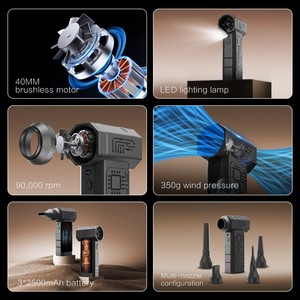 Nuevo Diseño <span class=keywords><strong>de</strong></span> <span class=keywords><strong>Ventilador</strong></span> Mini Jet Turbo Eléctrico con Motor sin Escobillas, Potente y <span class=keywords><strong>de</strong></span> Gran Caudal, a Bajo <span class=keywords><strong>Precio</strong></span> - Product Image 3