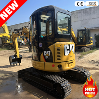 Meilleures ventes : Mini-excavatrice sur chenilles d'occasion 303Cr Cat, peinture d'origine, marquée CE, avec cabine, prête à être expédiée, livraison rapide