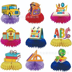 Customized Honeycomb Decorations Star Shape Personalized Tabletop Ornaments For Birthday Party Scene Decoration - Product Image 5