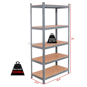 Ufficio scaffale di metallo libro cremagliera poco costoso metallo di grandi dimensioni occhiali officina Boltless Scaffalature per il garage - Product Image 2