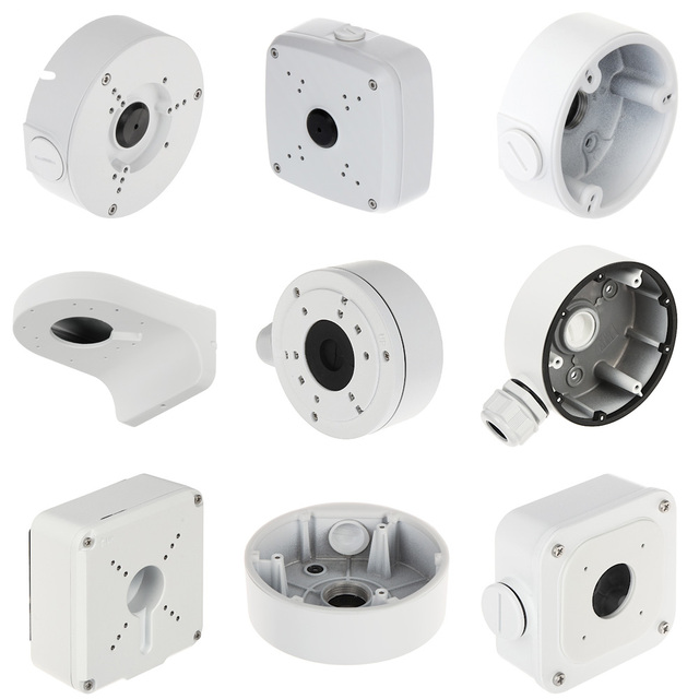 HIK DH UN OEM Waterproof Aluminum Security IP Cameras Junction Box and Wall Mount Bracket