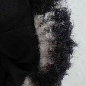 SHENZHU Manteau en peluche <span class=keywords><strong>noir</strong></span> <span class=keywords><strong>et</strong></span> <span class=keywords><strong>blanc</strong></span> pour <span class=keywords><strong>femme</strong></span>, nouvelle collection hiver 2023, style vintage, manches longues, chic, <span class=keywords><strong>surchemise</strong></span> - Product Image 5