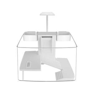 Kit d'<span class=keywords><strong>aquarium</strong></span> de bureau tout-en-un avec lumière, filtre, plateforme de bain de soleil pour tortues, petit <span class=keywords><strong>aquarium</strong></span> en plastique pour la décoration de la maison ou du bureau - Product Image 1