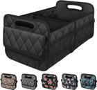 Logo personnalisé noir grande capacité multi-fonction organisateur de coffre de voiture boîte de rangement pliable organisateur de coffre de voiture avec couvercle - Product Image 2