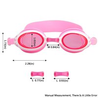 Gogless natacion Chine fournisseur pas cher prix silicone natation junior