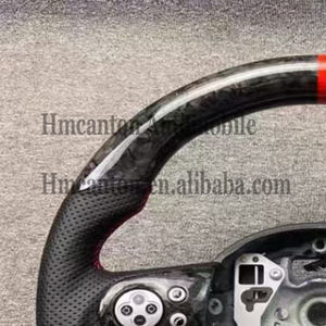 Volante Deportivo de Fibra de Carbono Forjado y Cuero M Performance para BMW Mini Cooper S R56 R61 - Product Image 2