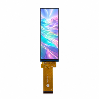 وحدة شاشة LCD شريطية عالية السطوع بزاوية رؤية واسعة مقاس 4.6 بوصة بدقة 320×960 وواجهة MIPI مباشرة من المصنع مع دعم OEM