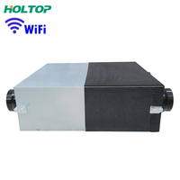 Système de ventilation à récupération de chaleur pour école, échangeur de chaleur à flux croisé, contrôle centralisé 800 m3/h CMH, Modbus RS485, purification PM2.5