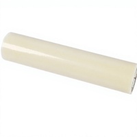 Rouleau de film protecteur de tapis en polyéthylène à faible adhérence, adhésif acrylique simple face, 60 cm x 100 m, protection de sol pour déménagement