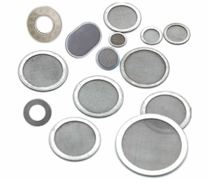 SUS 316 304 สแตนเลสสตีลทอลวดรอบขอบแผ่นกรองตาข่าย - Product Image 4