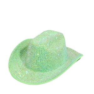 Superventas moda brillante Bling sombreros de vaquero fiesta Rhinestone sombreros de vaquero gorras para mujeres y hombres - Product Image 5