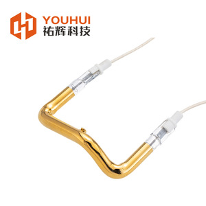 Support de lampe infrarouge Youhui en forme de U, plaqué or, accessoire de chauffage industriel personnalisé - Product Image 4