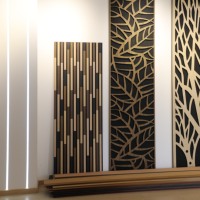 Fabricant de panneaux acoustiques en bois et placages de bois OEM ODM pour la décoration intérieure, panneaux acoustiques de plafond insonorisants