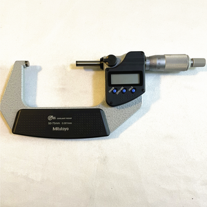 Micrometro Impermeabile al Refrigerante <span class=keywords><strong>Mitutoyo</strong></span> 293-242, Micrometro Digitale Esterno IP65 - Product Image 1