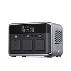 Hot Selling 2000W Portable Power Station LiFePO4 Battery Modified Sine Wave MPPT Controller Type C Home Outdoor Car Use - Product Image 2