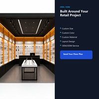 Exhibidor de Accesorios para Teléfonos Móviles Personalizado con LED para Tiendas de Celulares, Fabricante de Accesorios Completos para Tiendas OEM ODM