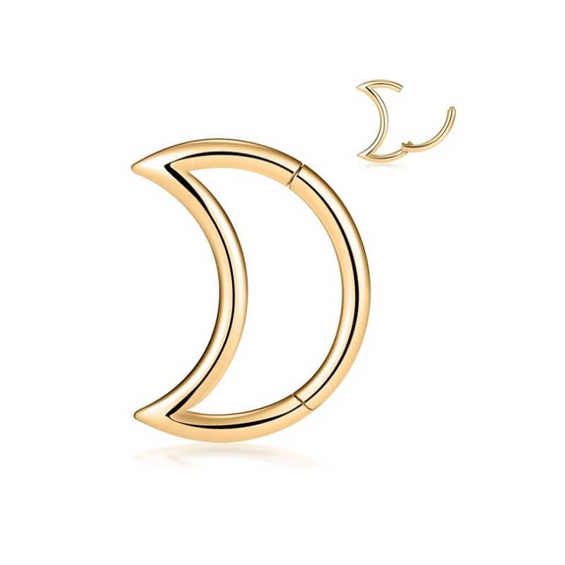 Bague pigmentée dorée