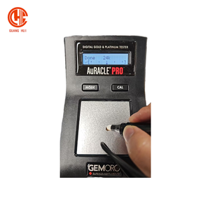 Testeur d'or AuRACLE PRO portable noir, test à un bouton, outils de bijouterie pour tester la qualité et la pureté des échantillons - Product Image 3