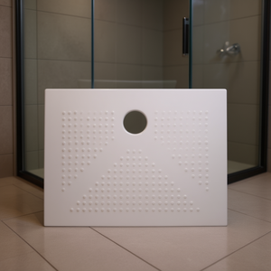 Plato de ducha rectangular de cerámica blanco brillante 70 x 100 cm H3.6 - Product Image 3