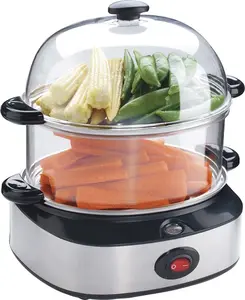Double layer Electric Egg Cooker Boiler with SS body