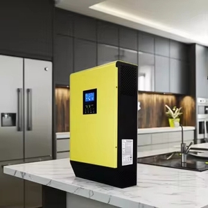 <span class=keywords><strong>Convertisseur</strong></span> d'énergie <span class=keywords><strong>solaire</strong></span> hybride hors réseau 5kW MPPT à onde sinusoïdale pure avec chargeur 100A et communication RS232 à sortie unique - Product Image 5