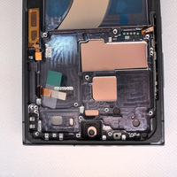 OLED untuk Samsung untuk Galaxy S23 Ultra 5G Layar OLED Rakitan Digitizer Layar Sentuh dengan Bingkai untuk Sm-S918b Sm-S918b/Ds S918u