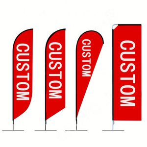Bandera de Plumas para Publicidad Exterior con Impresión Digital de Alta Calidad, Diseño Personalizado, Pancarta Promocional para Eventos y Exposiciones - Product Image 4