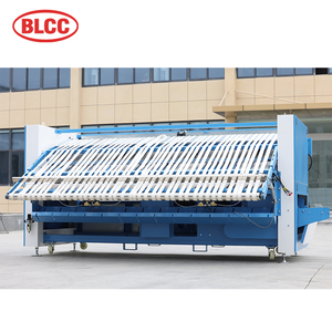 Thương mại điện tấm lớn máy Gấp thiết kế cổ điển <span class=keywords><strong>Linen</strong></span> bedsheets thiết bị giặt với thép không gỉ nhà ở - Product Image 5