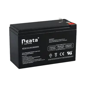 UPS Pin Dự Phòng 12 V 7Ah 20hr 12 Vôn 7 Amp Axit Chì Sạc Được