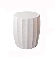Table basse convertible moderne en béton GRC Osidi, garantie 3 ans, gris, mobilier contemporain pour la maison et l'extérieur