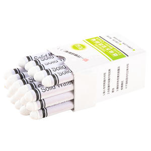<span class=keywords><strong>Craie</strong></span> solide soluble dans l'eau, sans poussière, effaçable à l'eau, non toxique, pour l'enseignement et le bureau, lot de 20 craies solides pour l'école - Product Image 6