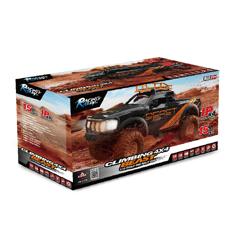 HB-ZP1003 1:10scale 4WD RTR Rc Climbing Rally Car 15KM/H IP X4