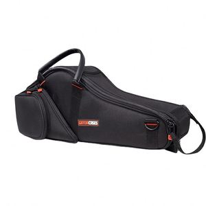 Étui pour cor alto BSCI en tissu Oxford rembourré, sac à dos de transport souple vertical pour saxophone et cor, sac de transport pour instrument de musique - Product Image 1