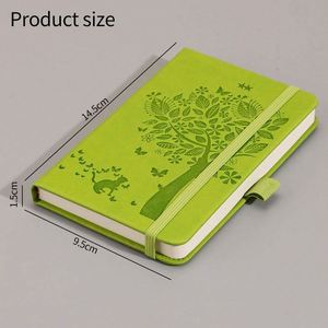 Professional Portable Pocket A6 <b>Journals</b> Durable Hardcover Eco-Friendly Gift Notebook with Pen Holder and Customized Logo - Product Image 4