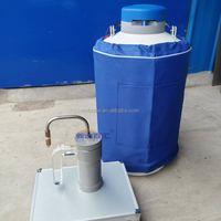 Réservoir d'azote liquide en alliage d'aluminium longue durée 20/10 litres pour desserts, chocolat, café, glaces, bonbons, céréales fumées et Dragon Breath
