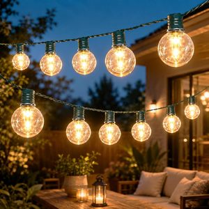 Newish 8 Models Waterproof Colorful Lamp <b>Christmas</b> Garden Outdoor Holiday Wedding Party Round <b>Solar</b> <b>Power</b> Led String Light - Product Image 1