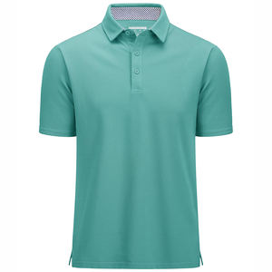 Chemises de golf pour hommes en coton 100% de haute qualité, anti-rides, respirantes, séchage rapide, sur mesure, en vente en ligne - Product Image 5