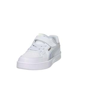 Sneakers Puma da Ragazza Bianche e Rosa con Cinturino Iridescente e Suola Chunky - Product Image 2