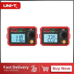 UNI-T เครื่องวัดความต้านทานฉนวนแบบดิจิตอล UT501C/UT502C 2500V (0.05% + 2) ความแม่นยำ จอแสดงผล LCD 0.01 M~5000 ความต้านทาน UT501C,U - Product Image 4