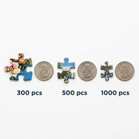 Fabricant de puzzles en papier éducatifs personnalisés OEM/ODM, puzzles DIY avec photos |   501~1000 pièces de puzzle personnalisées en couleur sur mesure